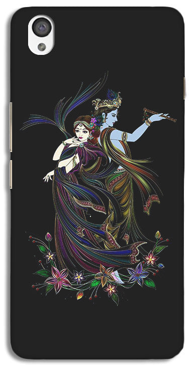 Lord Radha Krishna 3D Mobile Cover Case for One Plus X designermobilecovers